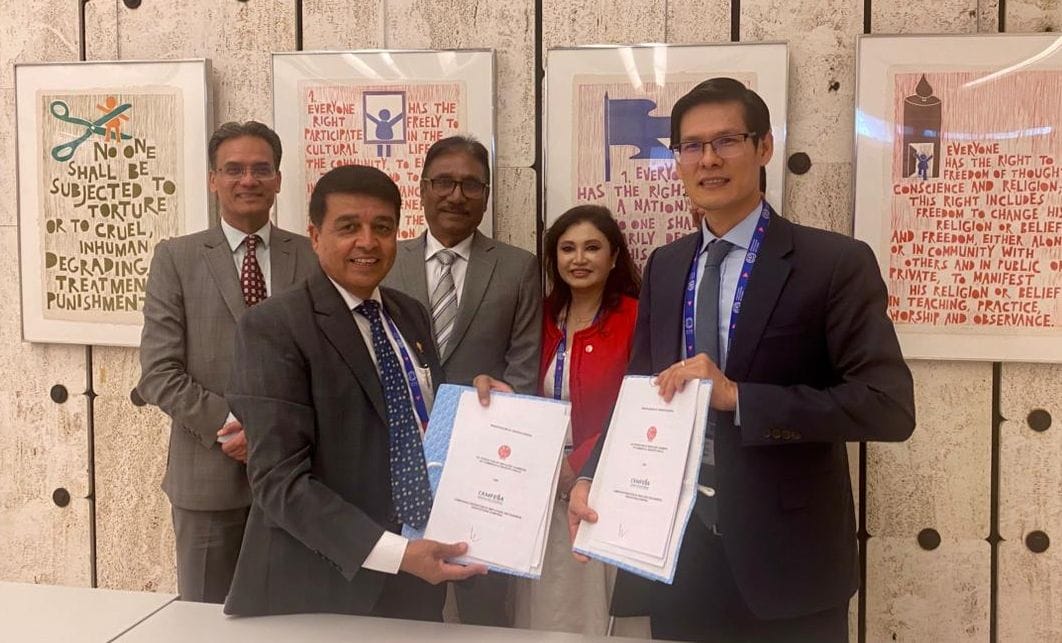 नेपाल र कम्बोडियाबीच व्यापारिक सहकार्य सुदृढ गर्न महासंघ र क्याम्फेबाबीच समझदारीपत्रमा हस्ताक्षर